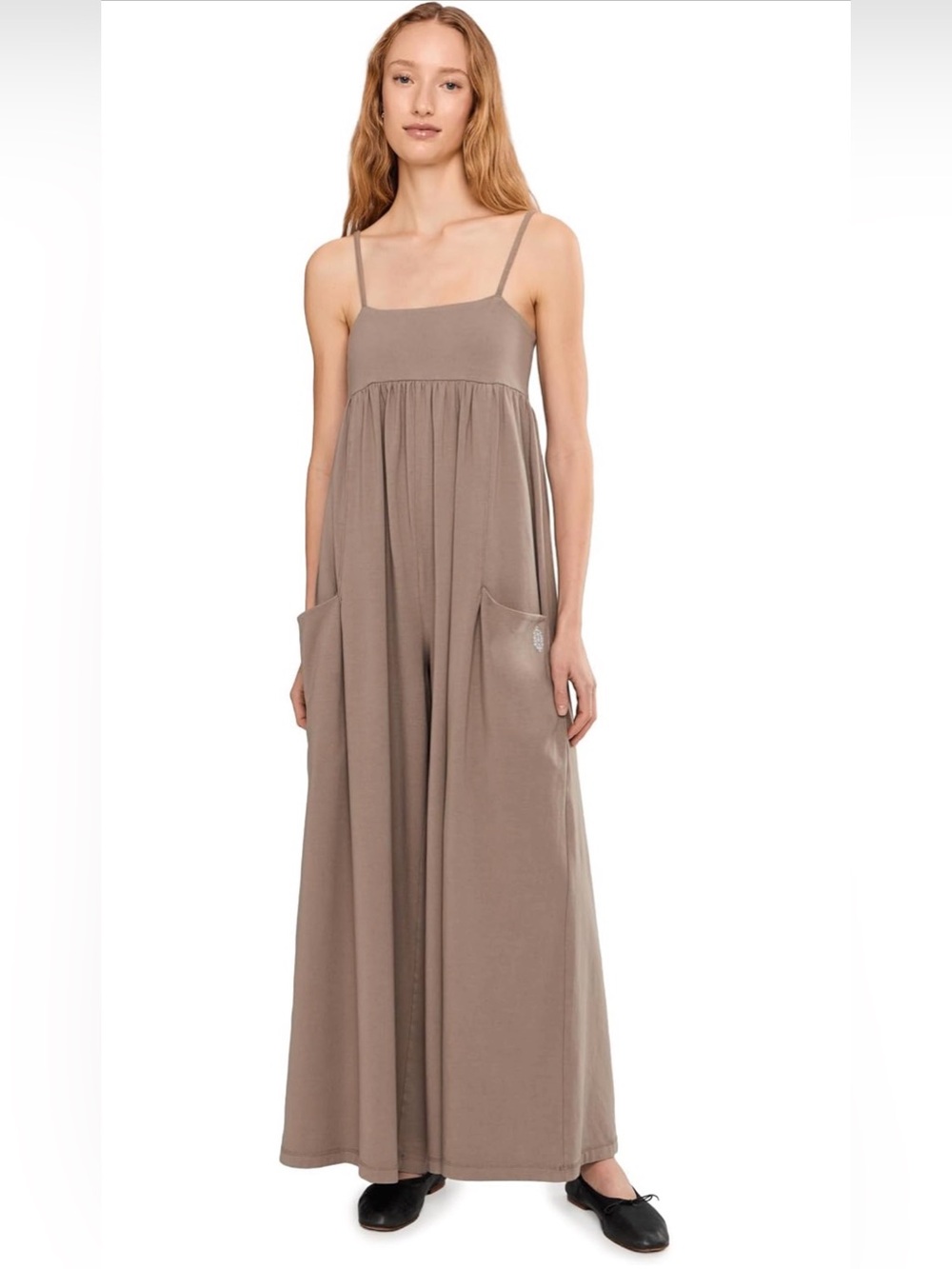 Free People Movement Hot Shot Strappy One-Piece 2 in taupe